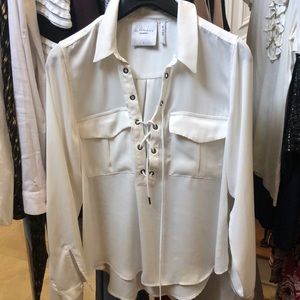 Lacademie white blouse